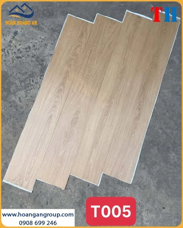 Tấm Sàn Nhựa Vinyl Có Keo Sẵn THFLoor TH005 Dày 1.8mm